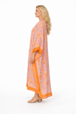 ch-5433 long orange kaftan