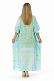 Long comfortable cotton kaftan- ch-3043