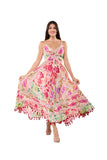 Garden Romance Tiered Maxi Dress-26696