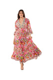 Bohemian Ranch Maxi Dress - 26711