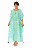 Long comfortable cotton kaftan- ch-3043