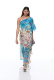 731 RUFFLE One Shoulder Dress