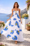 Blue Daisy Breeze Maxi Dress-26938