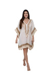 Ivory short kaftan c-1554 2026 collection