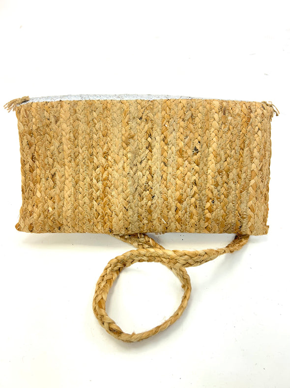 Jute Clutch With eye