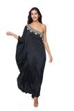 M-170 ONE SHOULDER PRINCESA DRESS