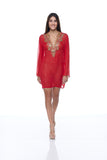 sd-162 embellished short tunic Ranee's