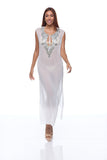 sd-163 embellished long tunic Ranee's