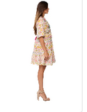 Floral Mediterranean Resort Dress-26458