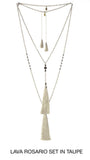 Bohemian bead tassel necklaces assorted! PACK OF 15 - CLEARANCE