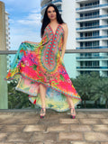 679 Hawaii dress, floral dress