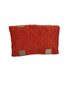 BG-01-1049 Coral Jute Clutch