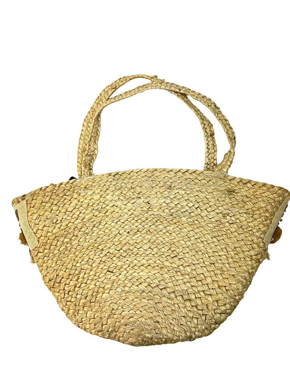 BG-01-1012 Beautiful Jute Tote Bag With Shells