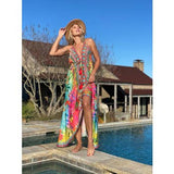 679 Hawaii dress, floral dress
