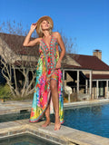679 Hawaii dress, floral dress