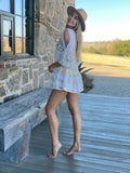 Ranee's white eyelet dress