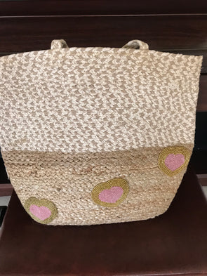 Jute beach bags