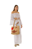 Coral Stones Jute Bag NEW BAGS FOR HOLIDAYS
