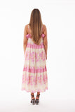 Pink lurex dress