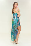 Two layer silk dress