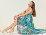 Two layer silk dress