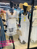 White long dress
