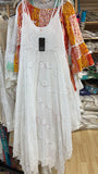 White long dress