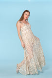 LACE DRESS White