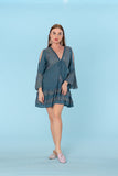 Navy cotton dress