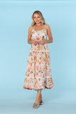 Sun dress, cotton resort collection, white resort dress