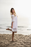 AW I67 off the shoulder Lace dress