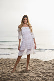 AW I67 off the shoulder Lace dress