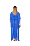 Royal Blue Embellished Kaftans