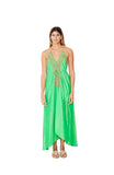 Green Embellished Dress