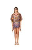 314 Multicolor Short kaftan