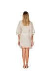 C-1624 Ivory Cotton Kaftan