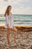 20496 Lace cover up New Arrival-2023