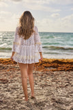 20496 Lace cover up New Arrival-2023