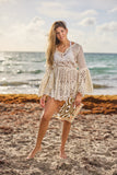CSN13 - Boho Ivory eyelet tunic