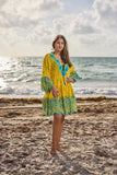 CH-19 Yellow Lace Dress New Arrival 2023 collection