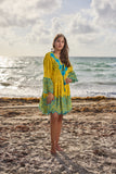 CH-19 Yellow Lace Dress New Arrival 2023 collection