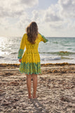 CH-19 Yellow Lace Dress New Arrival 2023 collection