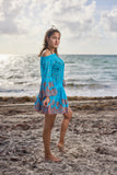 CH-13 2 color Lace Dress New Arrival