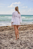 CS-136 - Cotton resort mini dress