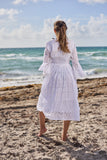 917 - white cotton Dress New Arrival 2023 COLLECTION