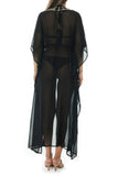 2023 collection Black Embellished Kaftans