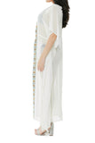 2023 collection -White Embellished dusters