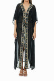 2023 collection -Black Embellished dusters