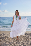 J-024 Beautiful Long White Dress