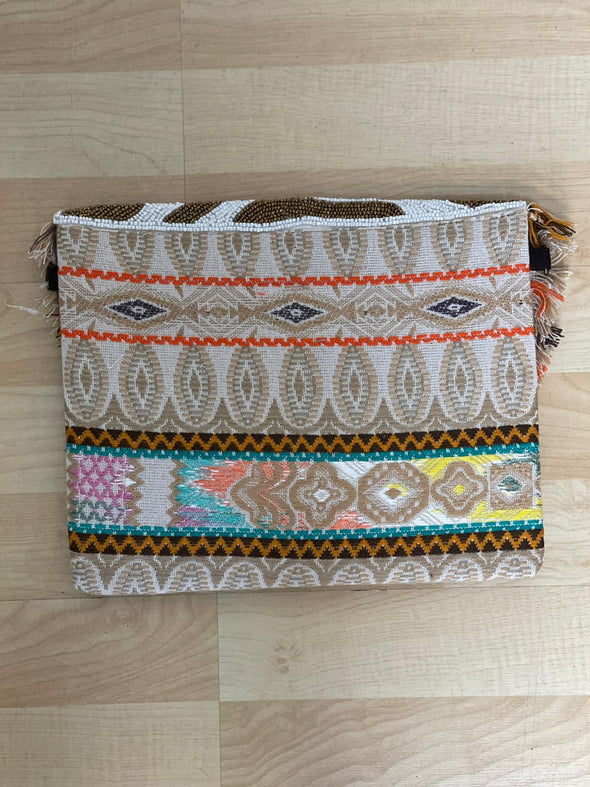 Boho Multicolor Eye summery Clutch NEW ARRIVAL